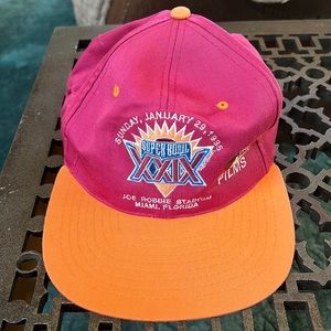 Super Bowl XXIX Miami, Florida 1995 Souvenir Hat